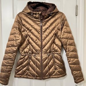 Be By Blanc Noir Quilted Hooded Puffer Jacket